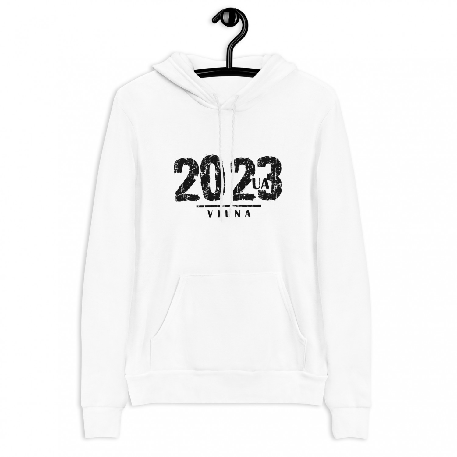 Hoodie with symbolic dates